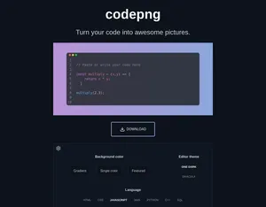 codepng screenshot
