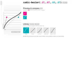 cubic-bezier screenshot