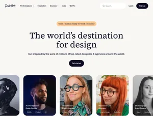 Dribbble screenshot