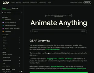 GSAP screenshot