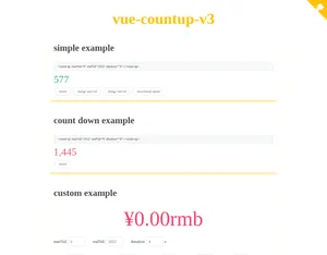 vue-countup-v3 screenshot