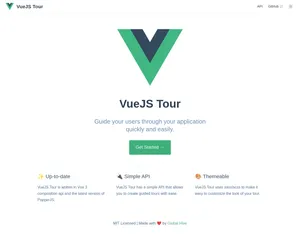 Vue Tour screenshot