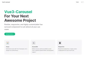 Vue3-Carousel screenshot