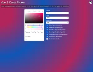 Vue3 Color Picker screenshot