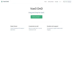 Vue3 DnD screenshot