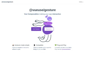 vueuse/gesture screenshot